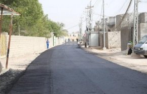 شركة ايرانية تنجز مشاريع اكساء شوارع في البصرة