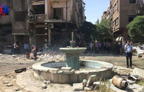 شهيد و13 جريحا باستهداف المسلحين أحياء سكنية بدمشق