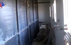 فيديو من داخل أحد مراكز داعش في البوكمال

