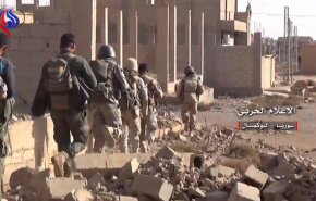 درگیری ارتش سوریه با داعش در البوکمال + فیلم