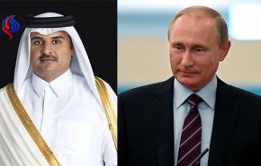 بوتين يبحث مع أمير قطر قضايا الشرق الاوسط الراهنة