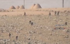 مشاهد للاعلام الحربي السوري توثق تقدم الجيش بريف حلب الجنوبي الشرقي