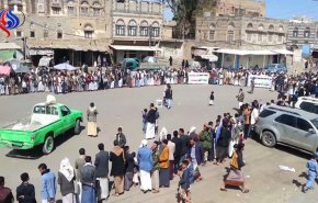 اليمن : وقفات احتجاجية في ذمار رفضاً للتطبيع مع العدو الصهيوني