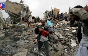 شماری شهید و مجروح در حمله جنگنده های سعودی به یمن+فیلم