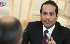 وزير خارجية قطر يعلق على احتمالية التدخل العسكري !