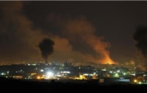 حمله هوایی رژیم صهیونیستی به مناطقی در نوار غزه/ 10 فلسطینی زخمی شدند