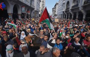بالفيديو.. مئات آلاف المغاربة يتظاهرون تضامنا مع القدس