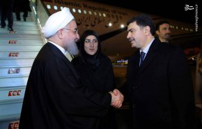عکس - ورود روحانی به استانبول