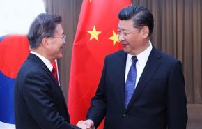 رئيس كوريا الجنوبية يلتقي نظيره الصيني في بكين لمحاولة تخفيف التوتر