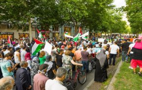 تظاهرات گسترده در برلین برای حمایت از فلسطین

