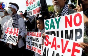 شاهد..تظاهرات عالمية ضد قرار ترامب بشأن القدس