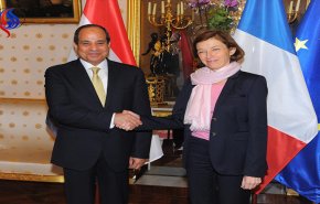 السيسي ووزيرة الدفاع الفرنسية يبحثان تعزيز التعاون العسكري