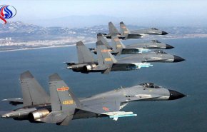طائرات حربية صينية تحاكي هجوم جوي فوق بحر اليابان