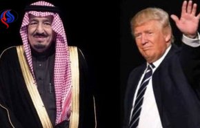 گفتگوی ترامپ و شاه سعودی پس از حمله موشکی به ریاض