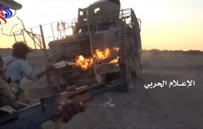 هلاکت شماری از سربازان سعودی و آتش گرفتن انبار مهمات آنها در «جیزان»