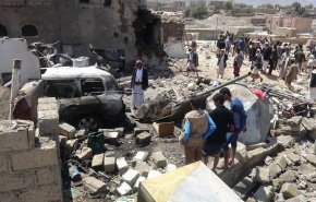 بیش از صد شهید و زخمی در حمله هوایی ائتلاف سعودی به بازاری در «تعز»