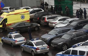 الشرطة تقتحم مبنى المعمل في موسكو