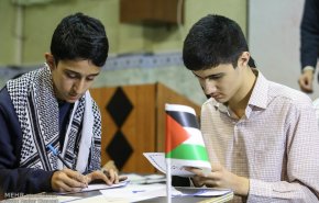 نمایشگاه دانش آموزی انتفاضه فلسطین
