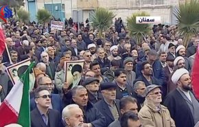 شاهد؛استمرار تظاهرات منددة بأعمال الشغب بمدن ايرانية