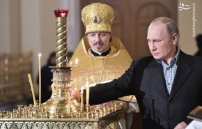 تصاویر/ «پوتین» در جشن سال نو میلادی