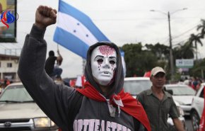 تظاهرات مردم هندوراس علیه رئیس جمهور