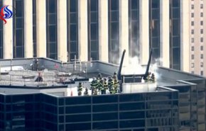 بالفيديو.. حريق في برج ترامب بنيويورك وإصابةشخصين