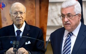 عباس يطلع نظيره التونسي على التطورات الفلسطينية