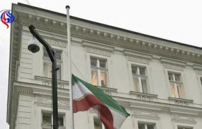 پرچم ایران در وین نیمه افراشته شد