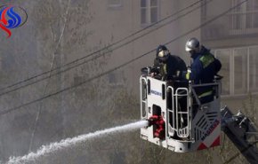 مصرع ثلاثة أشخاص بحريق في موسكو