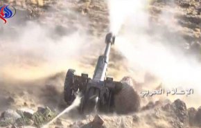 القوة المدفعية اليمنية تقصف تجمعات للجنود السعوديين في عسير