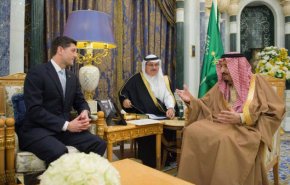 دیدار شاه عربستان و رئیس مجلس نمایندگان آمریکا در ریاض