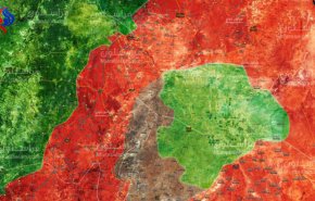 بالخريطة، شاهد توزيع السيطرة بأرياف ادلب وحلب وحماة