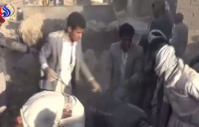 جنایت جدید سعودی ها در استان عمران یمن + فیلم