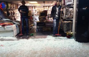 اصابات بقذائف اطلقها المسلحون على حي المزة بدمشق+صور