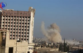 المسلحون يمطرون دمشق بالقذائف الصاروخية