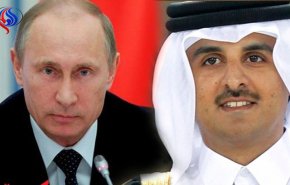 دعوة من بوتين الى أمير قطر لزيارة موسكو