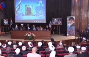 بالفيديو...حفل خطابي بمناسبة الذكرى 39  لانتصار الثورة الاسلامية في ايران