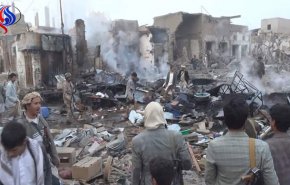 استشهاد وجرح 8 يمنيين بغارات طيران العدوان خلال 24 ساعة
