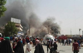 انفجار عبوة ناسفة بالقرب من سوق شعبية شمالي بغداد