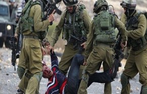 درگیری میان جوانان فلسطینی و نظامیان اشغالگر صهیونیست در کرانه باختری 