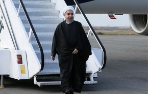 الرئيس روحاني يصل الى بندرعباس لتدشين مشاريع عمرانية و صناعية