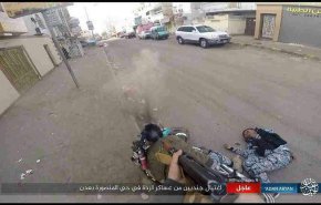  داعش تصاویر ترور دو نگهبان بندر عدن را منتشر کرد