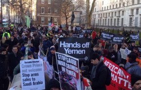 تواصل ﻿احتجاجات ضد زيارة ولي العهد السعودي لبريطانيا