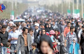 عدد نفوس ایران یتجاوز 81 مليون نسمة