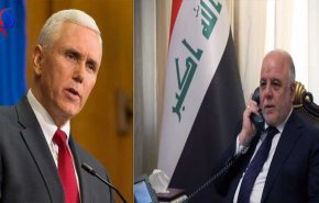 اتصال هاتفي بين بنس والعبادي حول انتخابات العراق