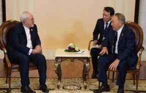 ظریف با نظربایف دیدار کرد