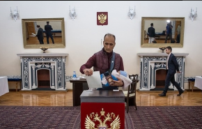 الانتخابات الرئاسية الروسية في طهران