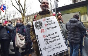 اعتصاب سراسری معلمان در ایتالیا