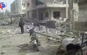 بالفيديو.. قتلى وجرحى في انفجار سيارة مفخخة في إدلب