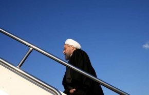 الرئيس روحاني يغادر مرو متوجها الى باكو